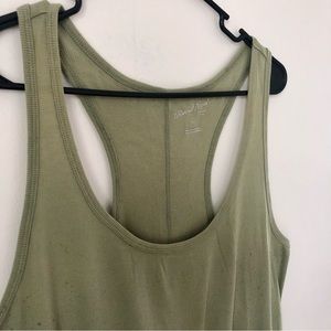Green A New Day Tank Top